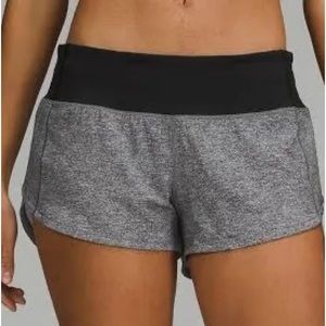 Lululemon Grey Speed Up Shorts
